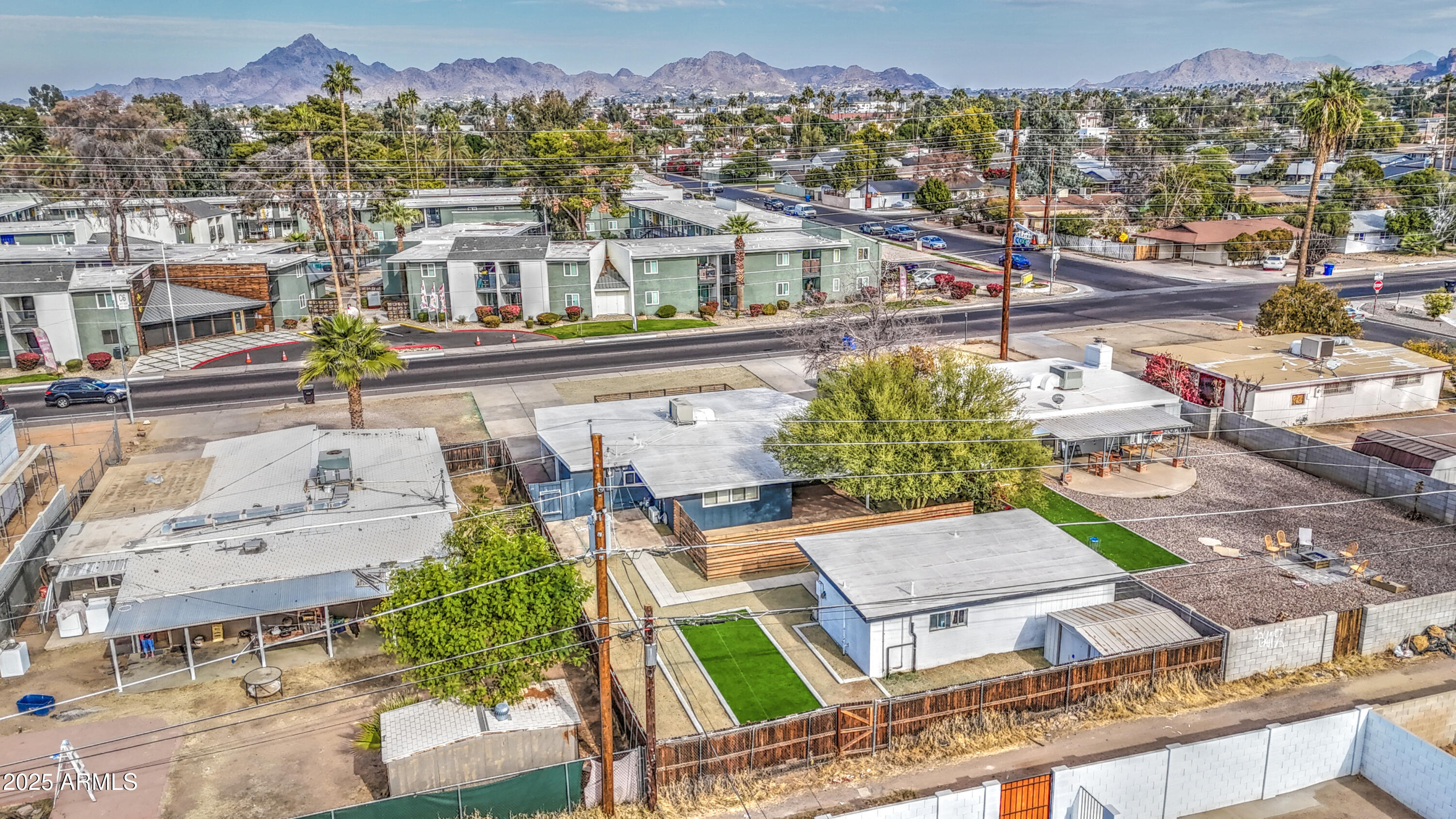 2937 East Osborn Road Phoenix, AZ 85016 - Photo 51 of 59 an aerial view of a house with a ocean view