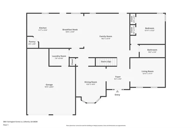 $350,000 | 5861 Fairington Farms Lane, Lithonia, GA 30038