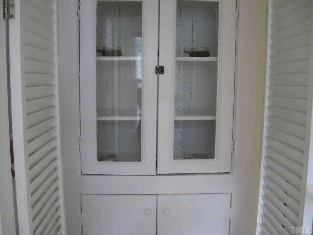 Butler's pantry is just across from a deep walk-in pantry! Other