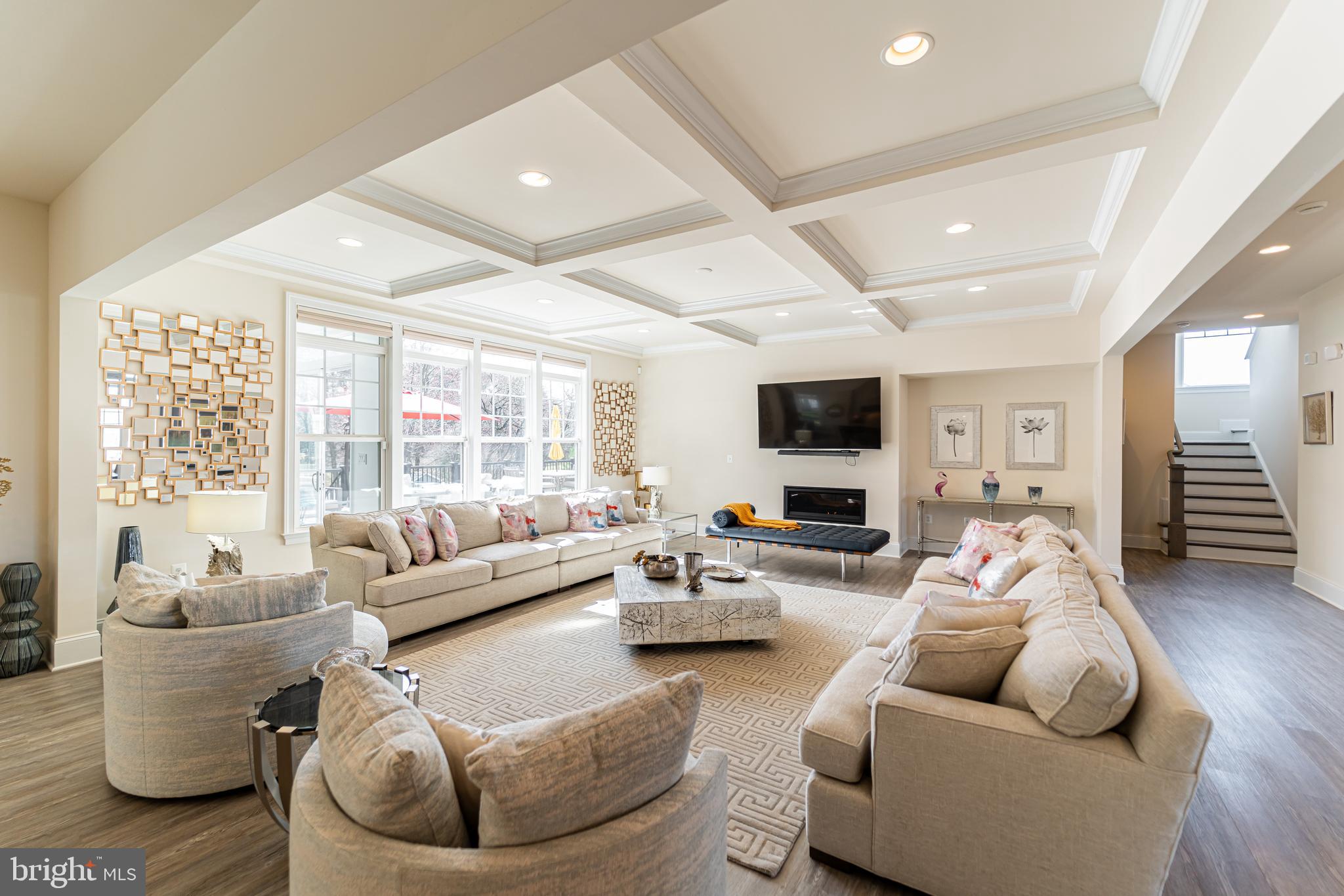 1059 Marmion Drive Herndon, VA 20170 - Photo 12 of 92 a living room with furniture and a flat screen tv