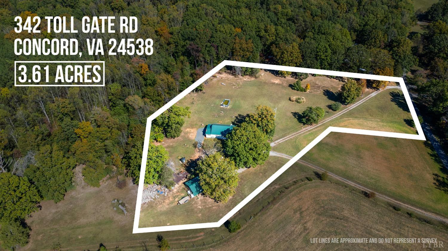 342 Toll Gate Road Concord, VA 24538 - Photo 25 of 48 a view of a back yard of a park