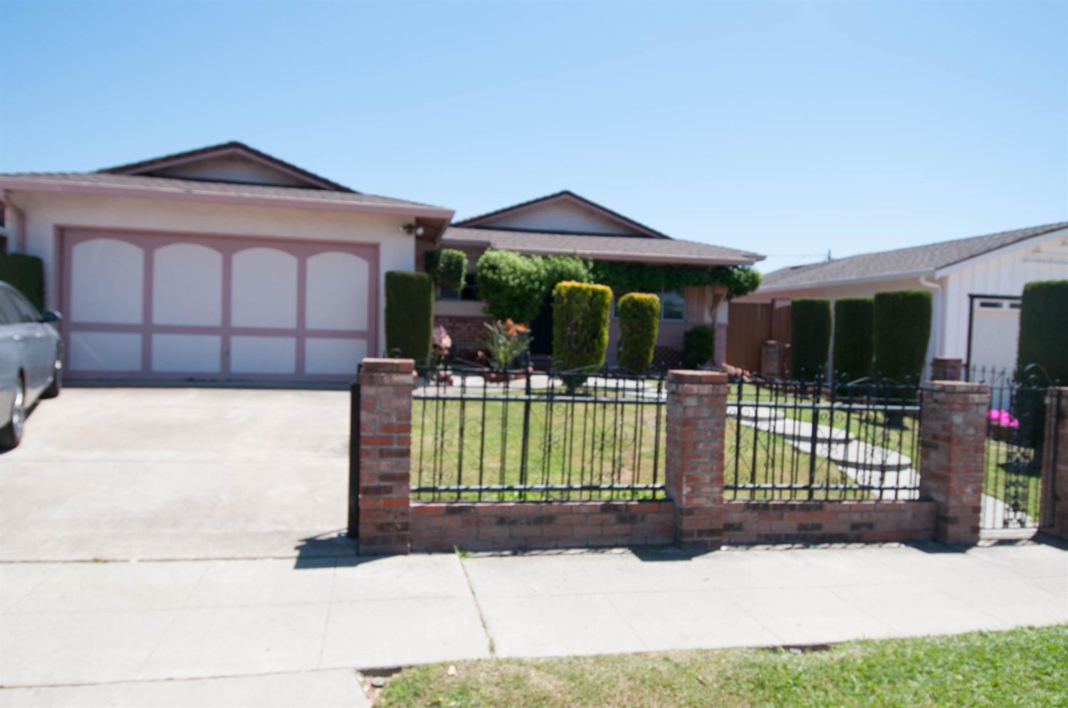 3162 Mt Hood Way San Jose, CA 95127 - Photo 1 of 1 a front view of a house with garden