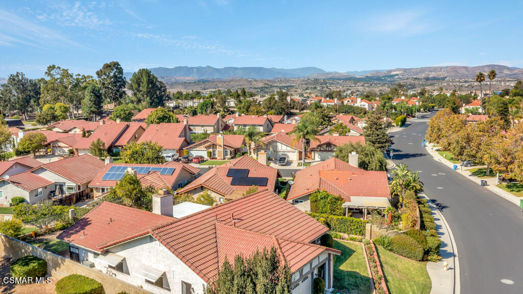 4331 Mill Valley Road Moorpark, CA 93021 - Photo 37 of 40 an aerial view of residential houses with outdoor space