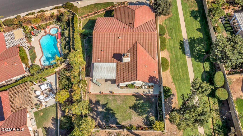 4331 Mill Valley Road Moorpark, CA 93021 - Photo 38 of 40 an aerial view of a house
