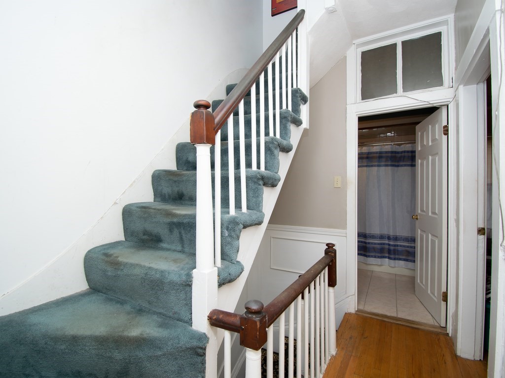 100 Elm Street Boston, MA 02129 - Photo 12 of 18 a view of entryway and hall with wooden floor