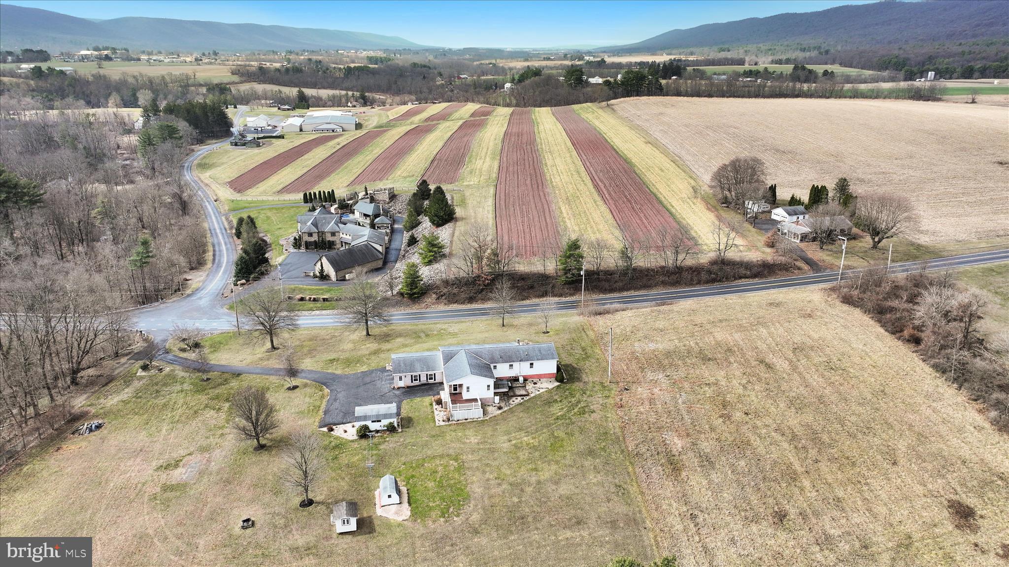 3 Coleman Road Hegins, PA 17938 - Photo 4 of 52 an aerial view of a house with a yard and lake view