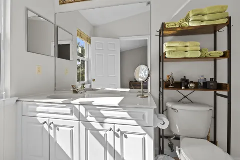 a view of gym equipment and children play room