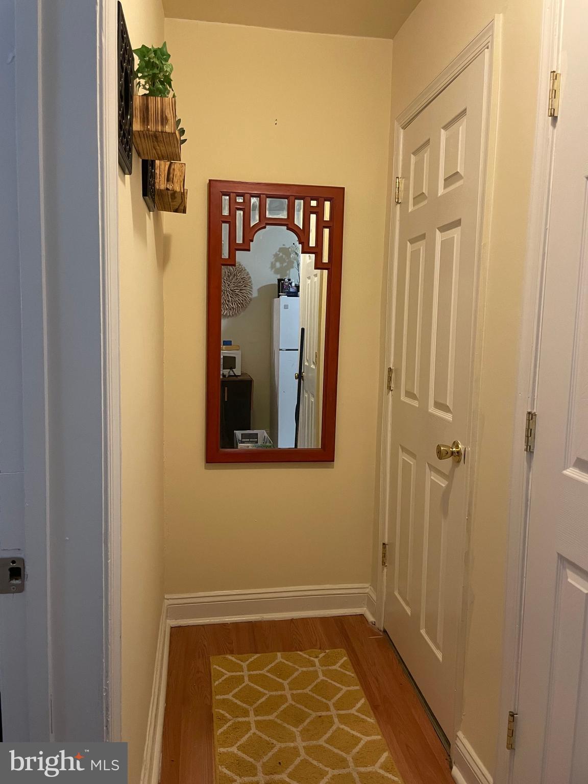 101 Wayne Place Southeast, Unit 3 Washington, DC 20032 - Photo 2 of 7 a view of a hallway with a door and wooden floor