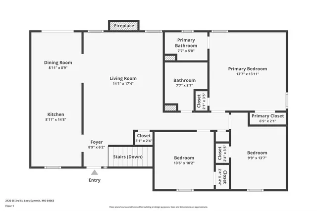 $310,000 | 2120 Southeast 3rd Street, Lee's Summit, MO 64063