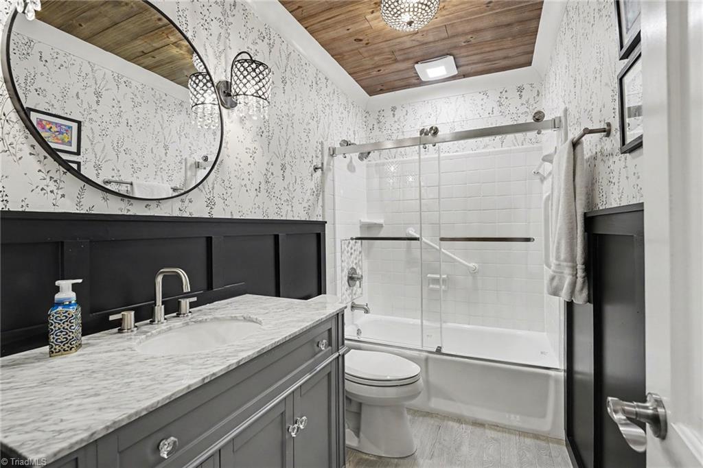 4517 Tower Road Greensboro, NC 27410 - Photo 25 of 35 Hall bath across from bedroom 3