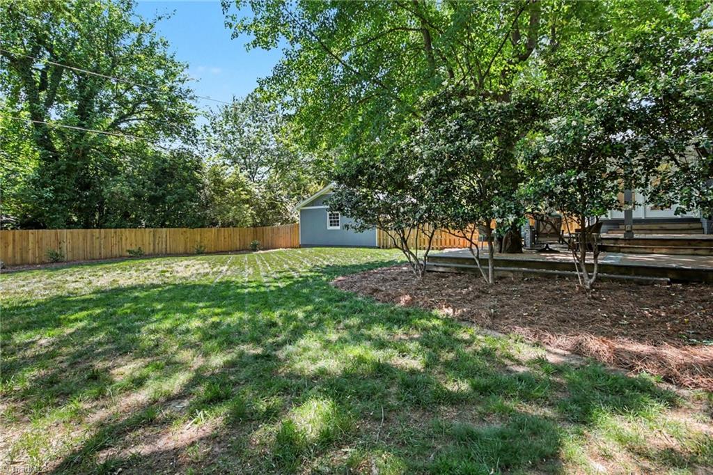 4517 Tower Road Greensboro, NC 27410 - Photo 31 of 35 Fenced in backyard