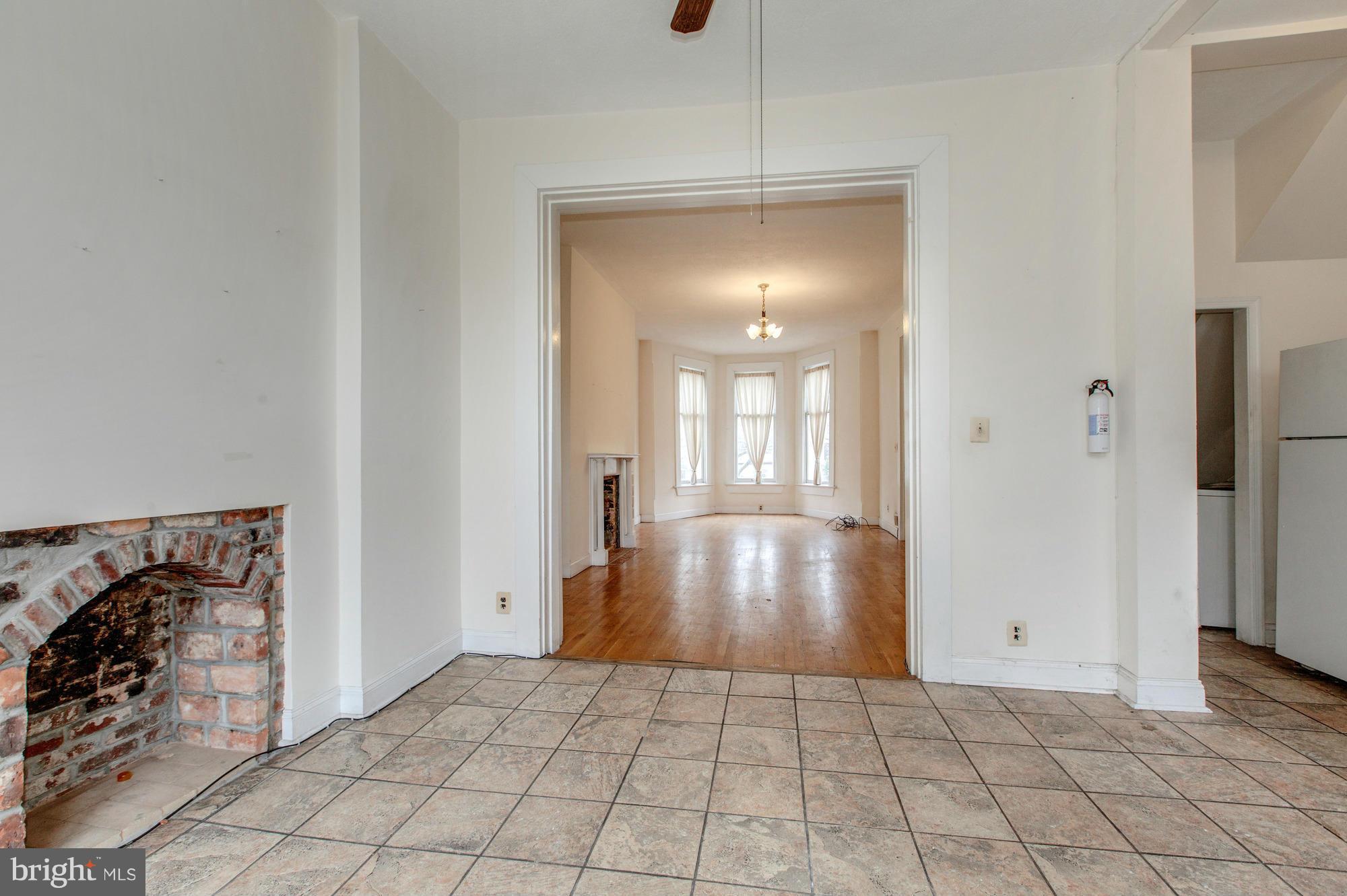 1305 Q Street Northwest Washington, DC 20009 - Photo 4 of 23 View from back of house towards front, gorgeous