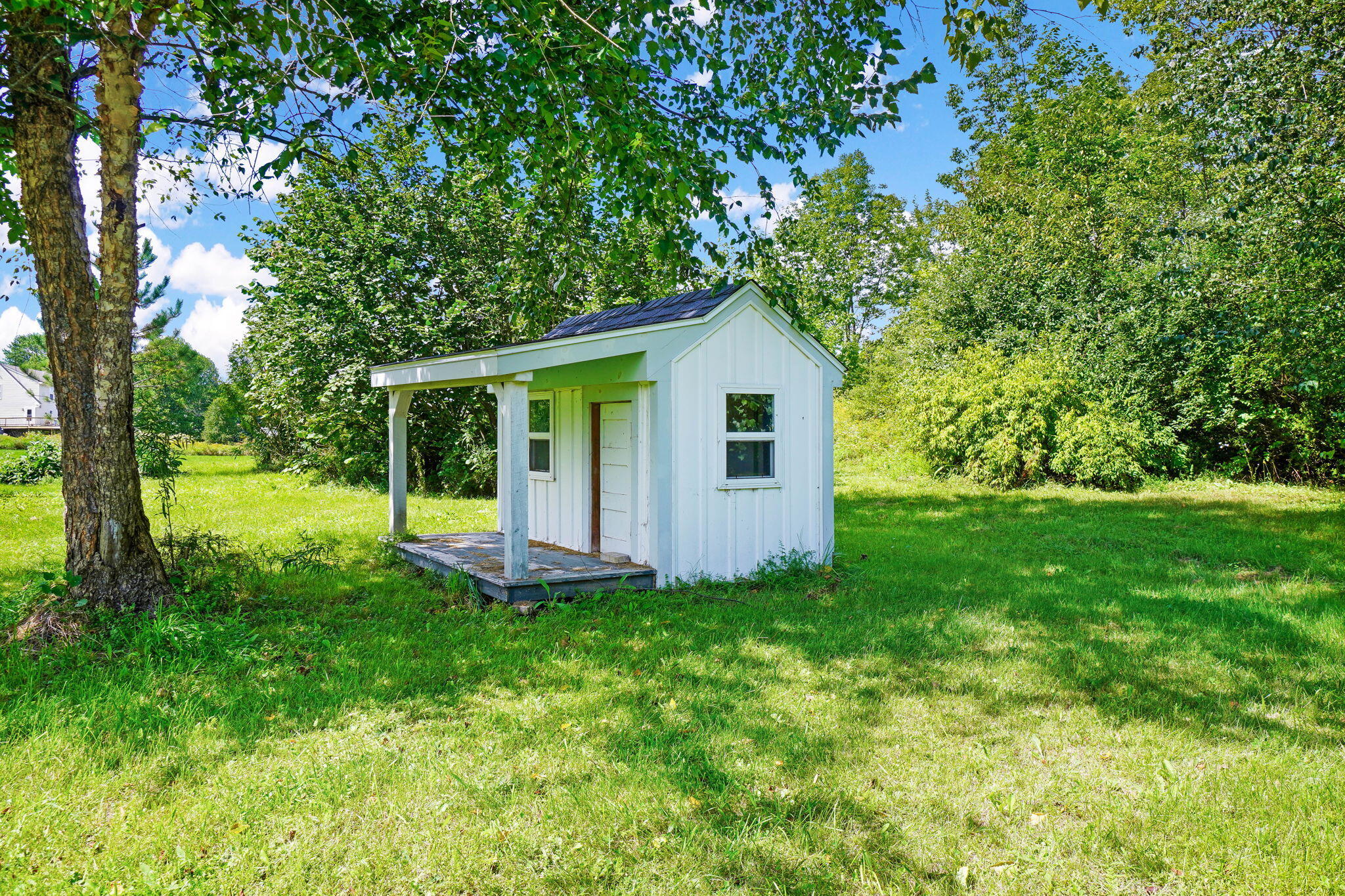 27 Dow Road Gorham, ME 04038 - Photo 16 of 58 Backyard playhouse