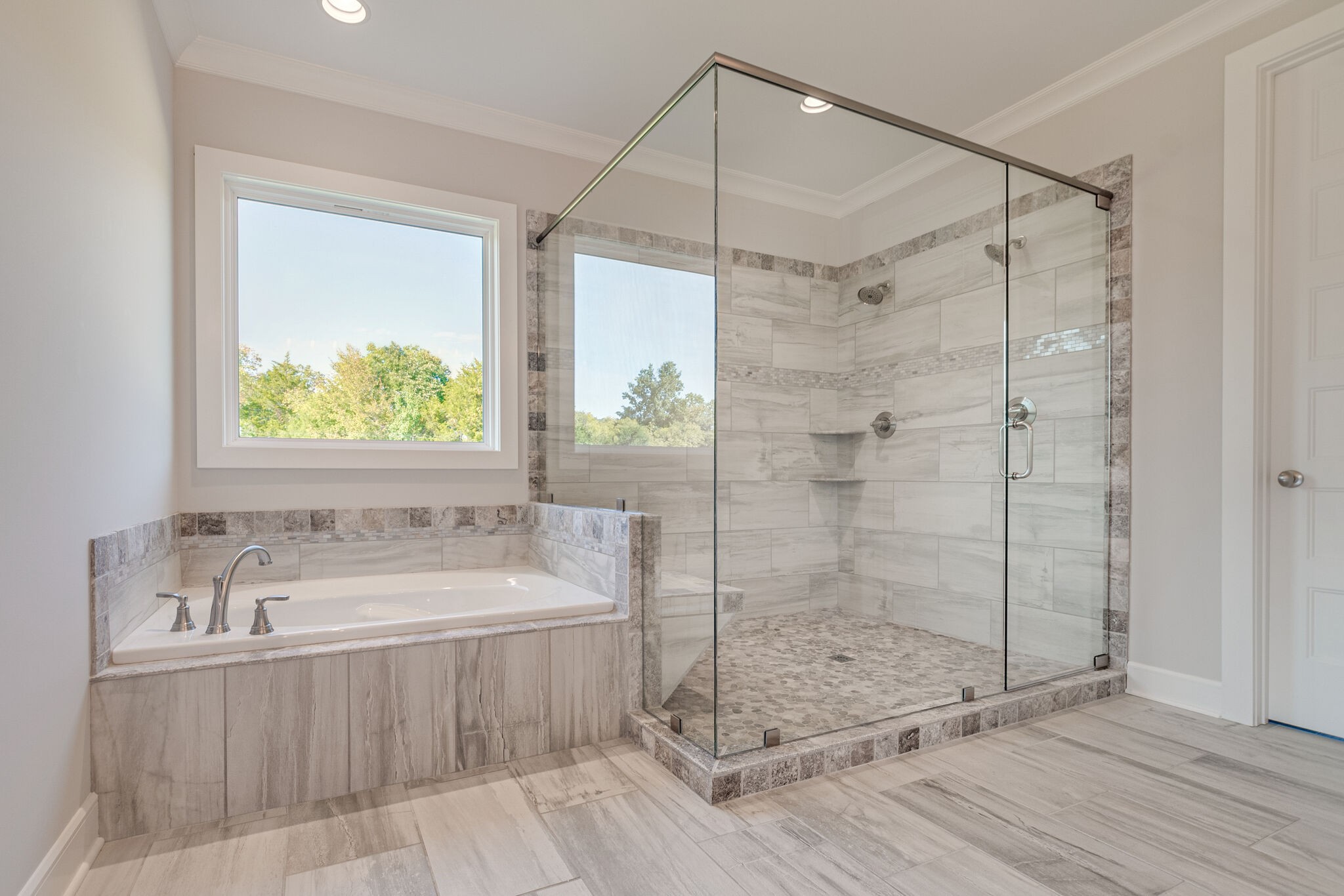 12599 North Milton Road Milton, TN 37118 - Photo 21 of 34 a bathroom with a shower sink and mirror