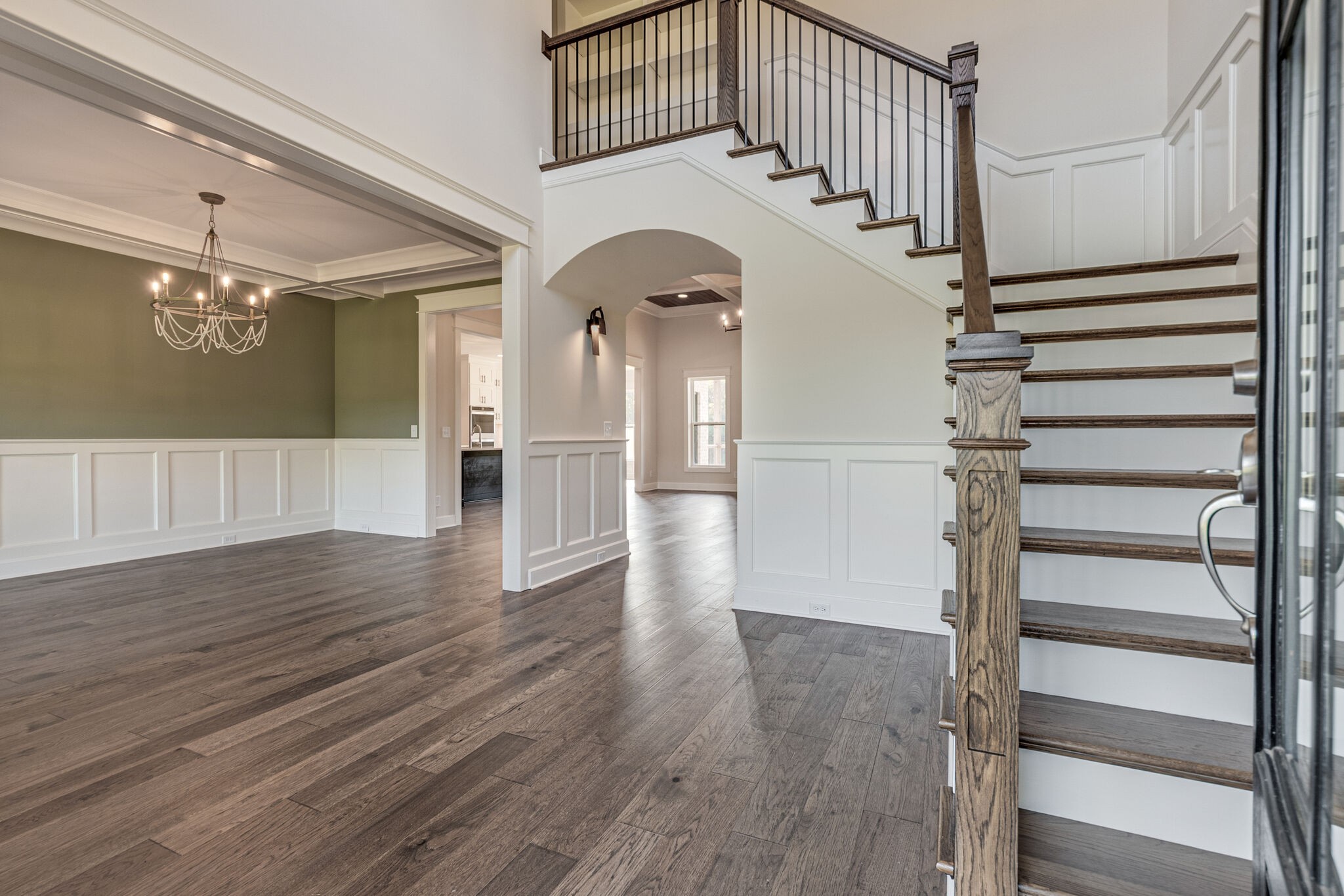 12599 North Milton Road Milton, TN 37118 - Photo 4 of 34 a view of entryway and hall with wooden floor