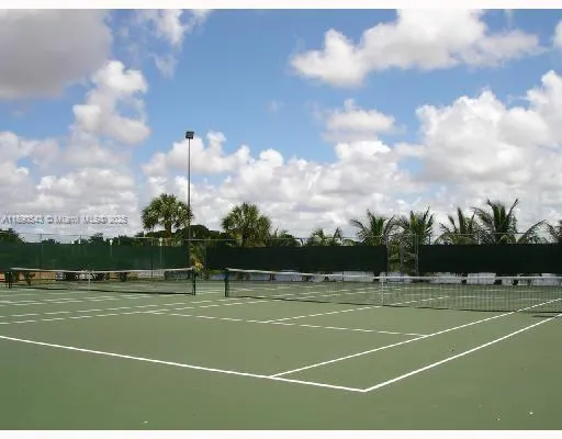 a view of a tennis court