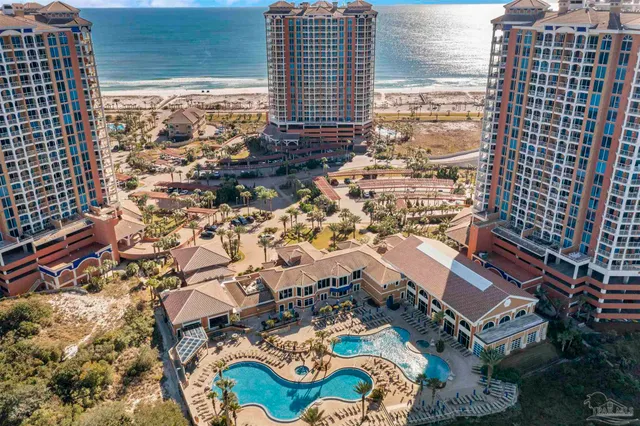 a front view of a building