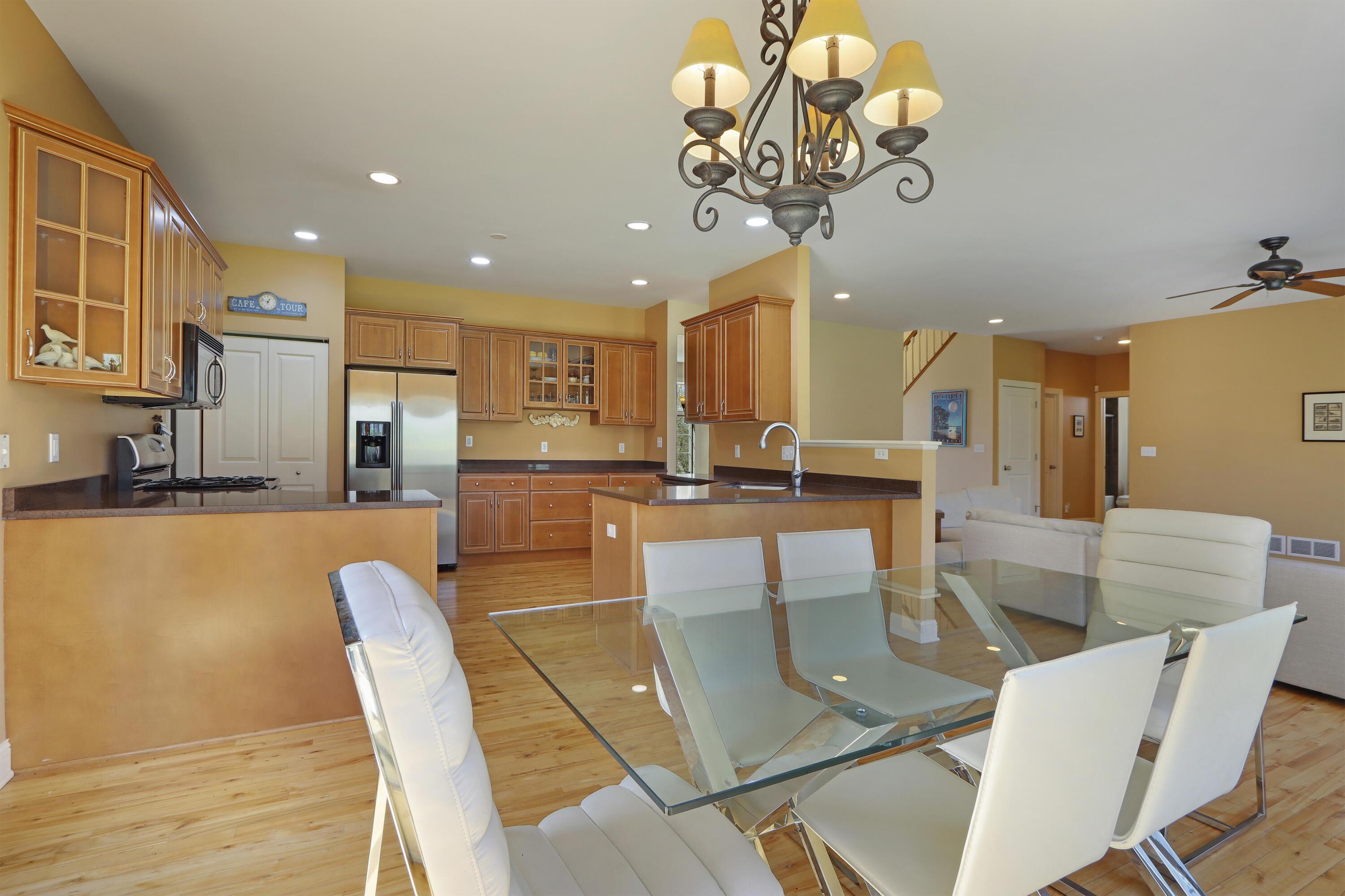 392 County Road B Fontana, WI 53125 - Photo 15 of 75 The Dinette is just steps from the kitchen and Great Room and a great place to share a meal or enjoy the back yard scenery