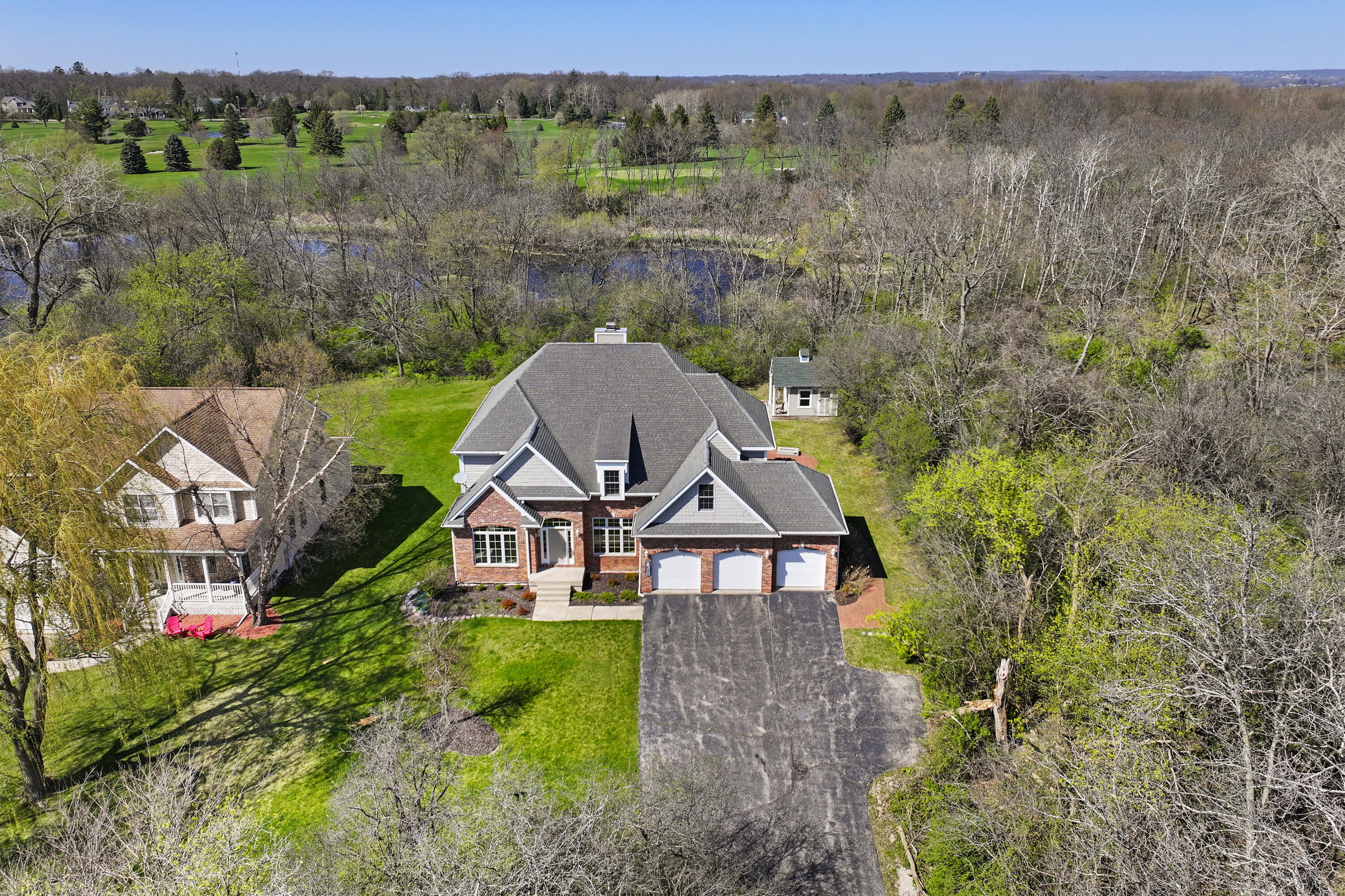 392 County Road B Fontana, WI 53125 - Photo 54 of 75 Beautiful Setting and Beautiful Home from every angle and all directions