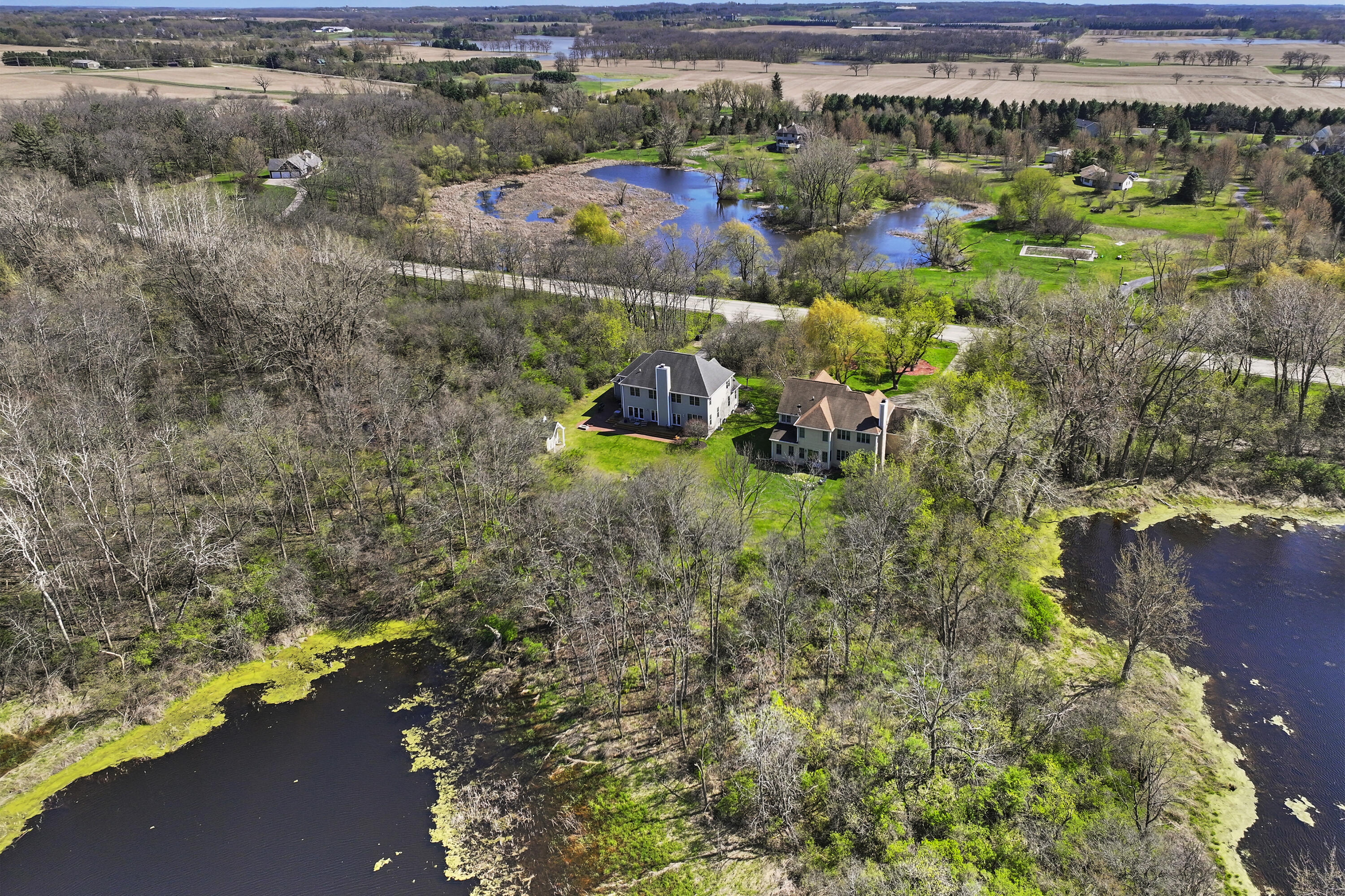 392 County Road B Fontana, WI 53125 - Photo 58 of 75 The ponds to the north are complimented by another pond directly to the south of the property. The property has easy access to Fontana, Walworth, Lake Geneva and across the border to Illinois