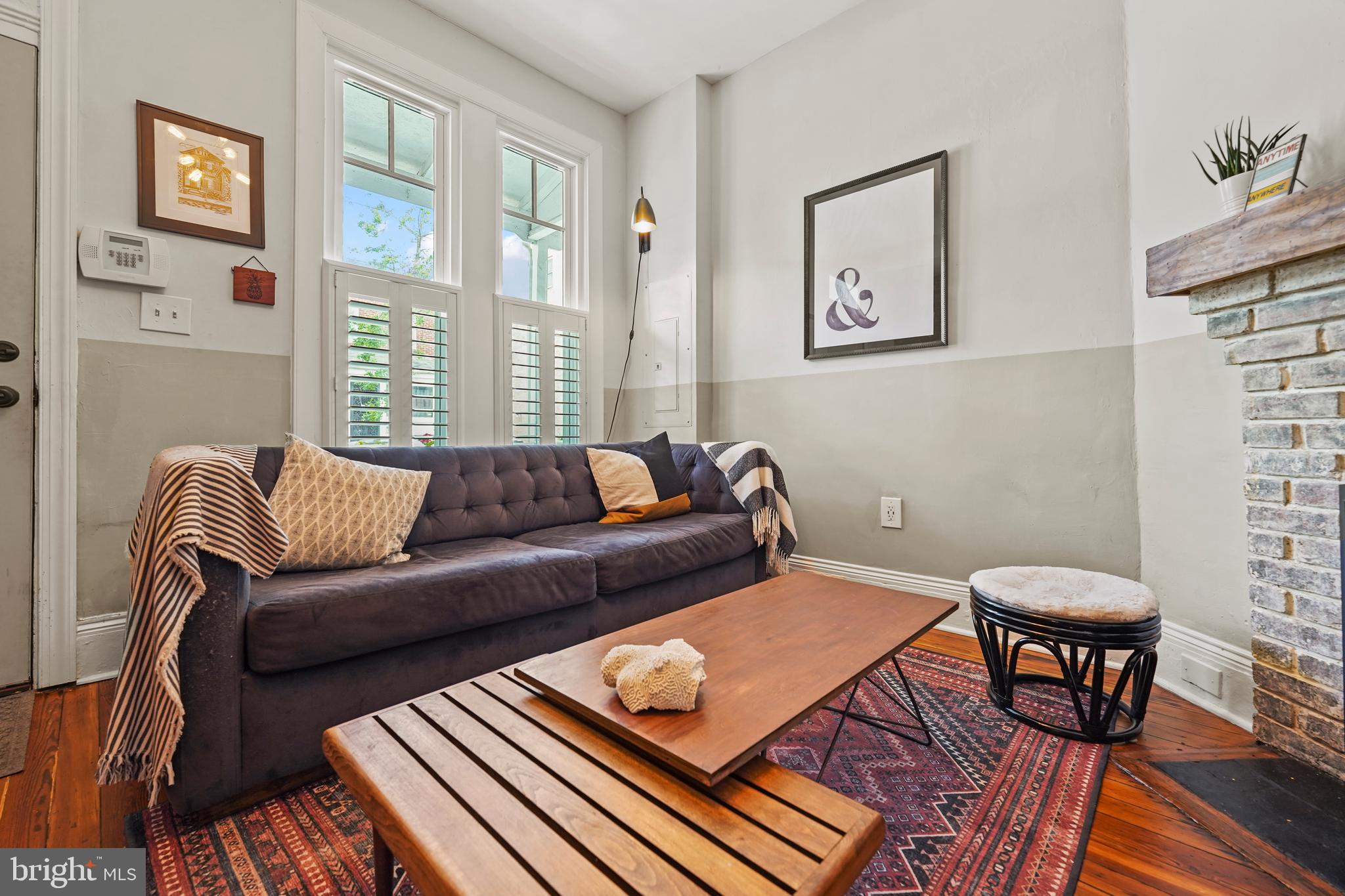 1621 Rosedale Street Northeast Washington, DC 20002 - Photo 6 of 39 Oversized windows + shutters new in 2019.