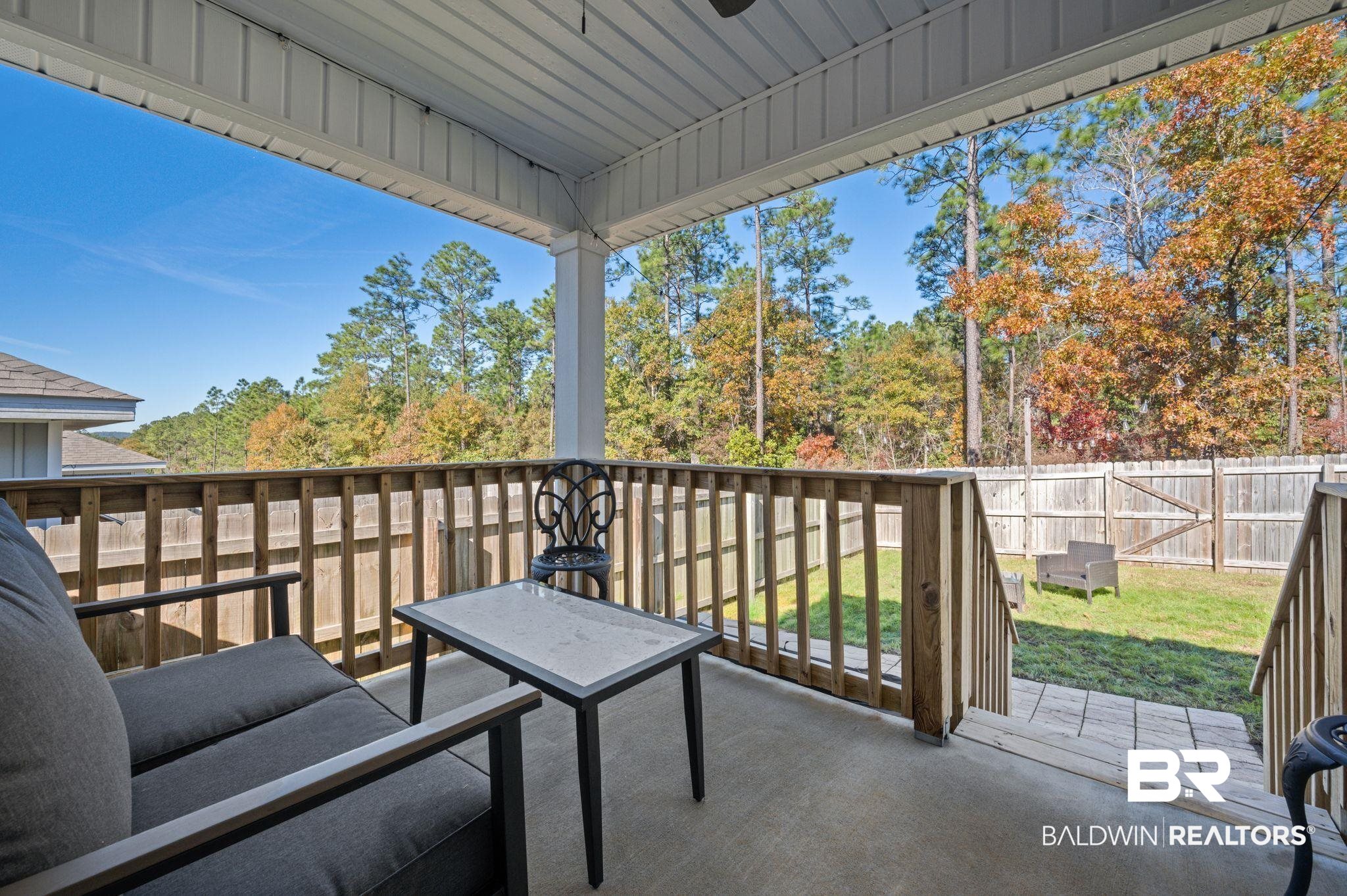 10306 Brodick Loop Spanish Fort, AL 36527 - Photo 26 of 35 Balcony featuring a patio area