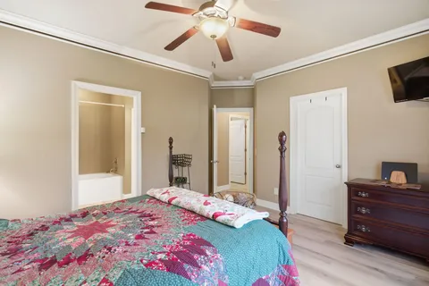a bathroom with a tub and sink