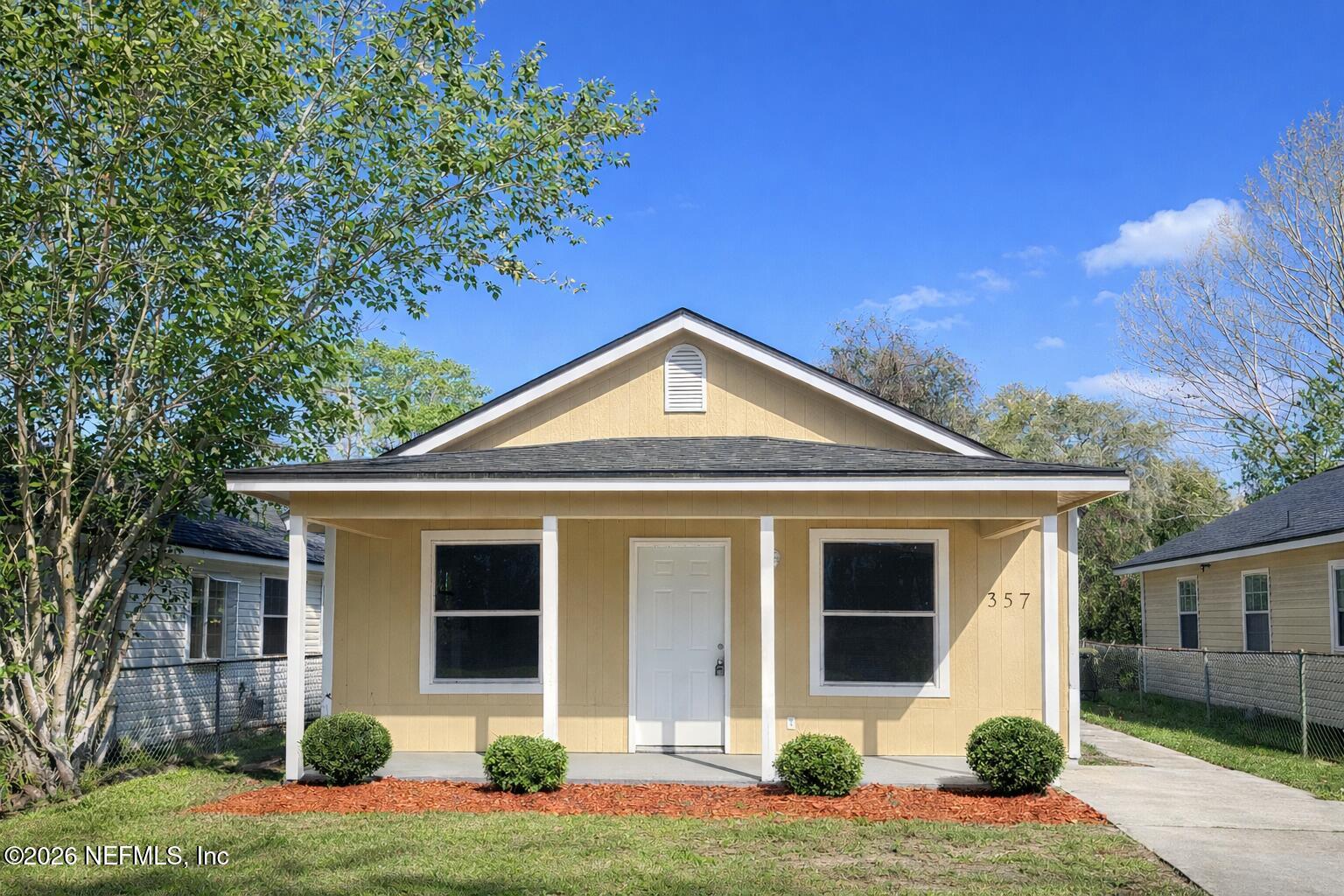 front view of a house