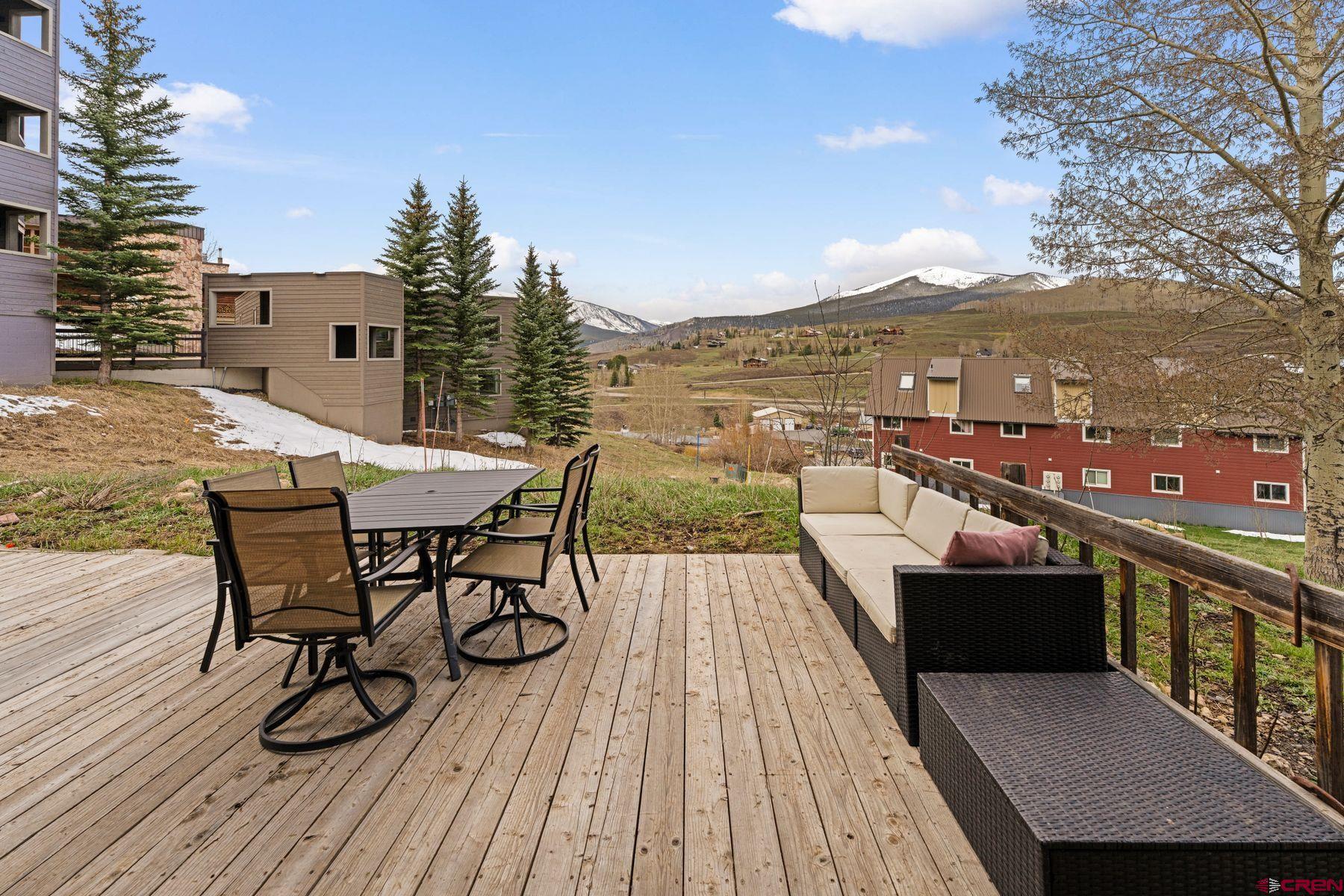 31 Castle Road, Unit 1 Crested Butte, CO 81225 - Photo 21 of 34 a view of roof deck with patio