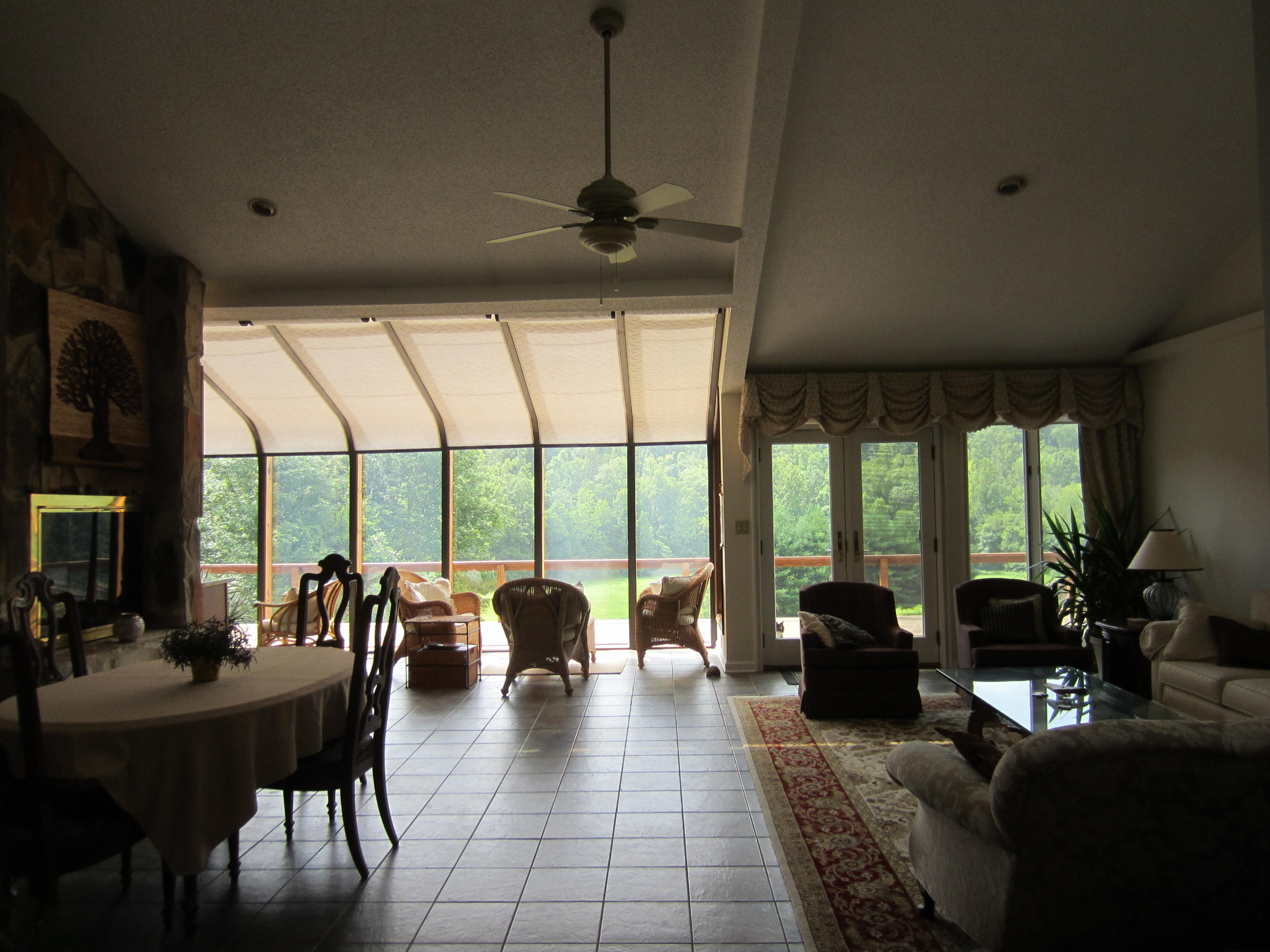 1379 Dogtown Road Ten Mile, TN 37880 - Photo 16 of 20 Open Great Room to Solar Room