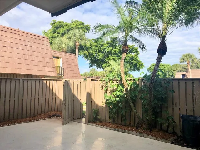 a view of balcony with plants