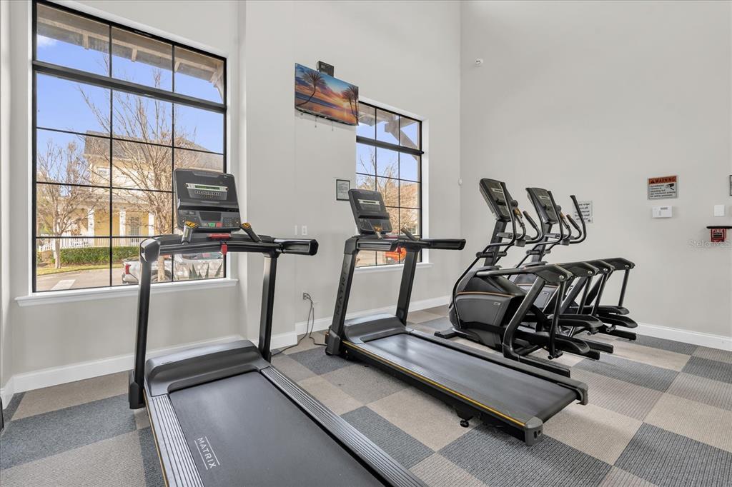 1547 Resolute Street Celebration, FL 34747 - Photo 39 of 40 a room with gym equipment