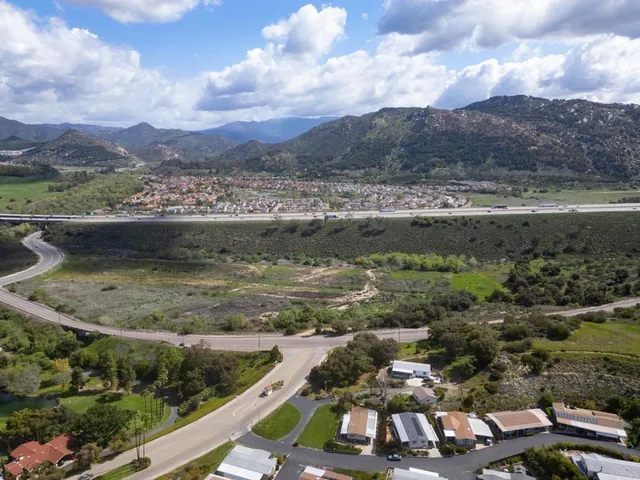 a view of a lake with a mountain
