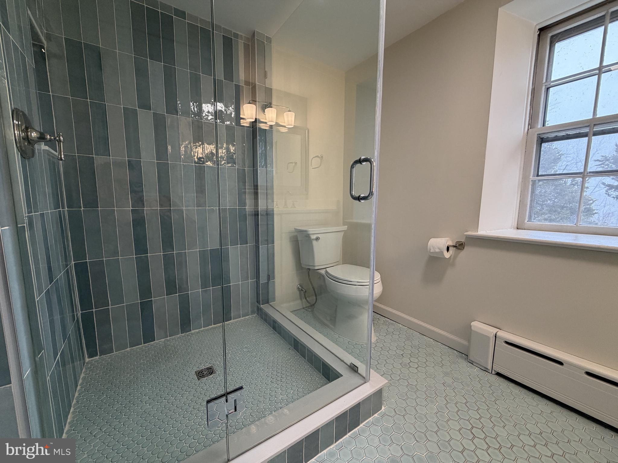 4700 Thompsons Bridge Road Wilmington, DE 19803 - Photo 28 of 41 a bathroom with a shower a toilet and sink