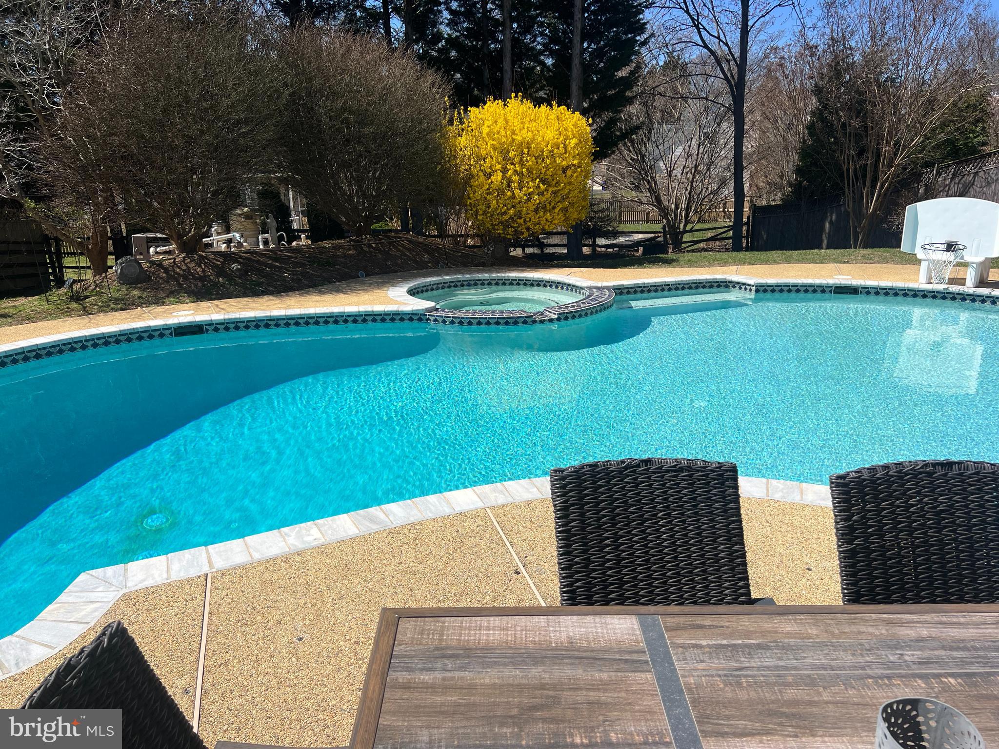 9916 Founders Way Damascus, MD 20872 - Photo 2 of 53 a view of a swimming pool with an outdoor space and seating area