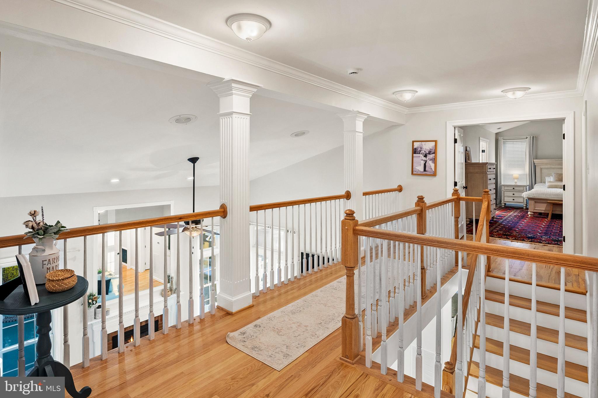 9916 Founders Way Damascus, MD 20872 - Photo 26 of 53 Bright and airy second-floor hallway