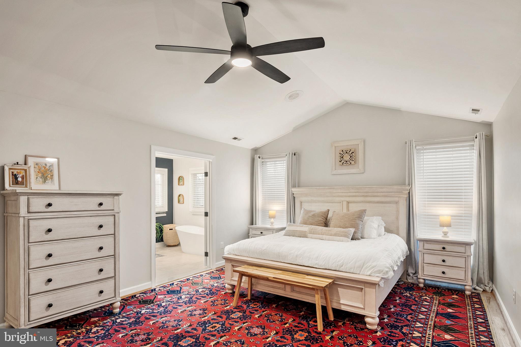 9916 Founders Way Damascus, MD 20872 - Photo 30 of 53 a bedroom with a bed and a dresser in it