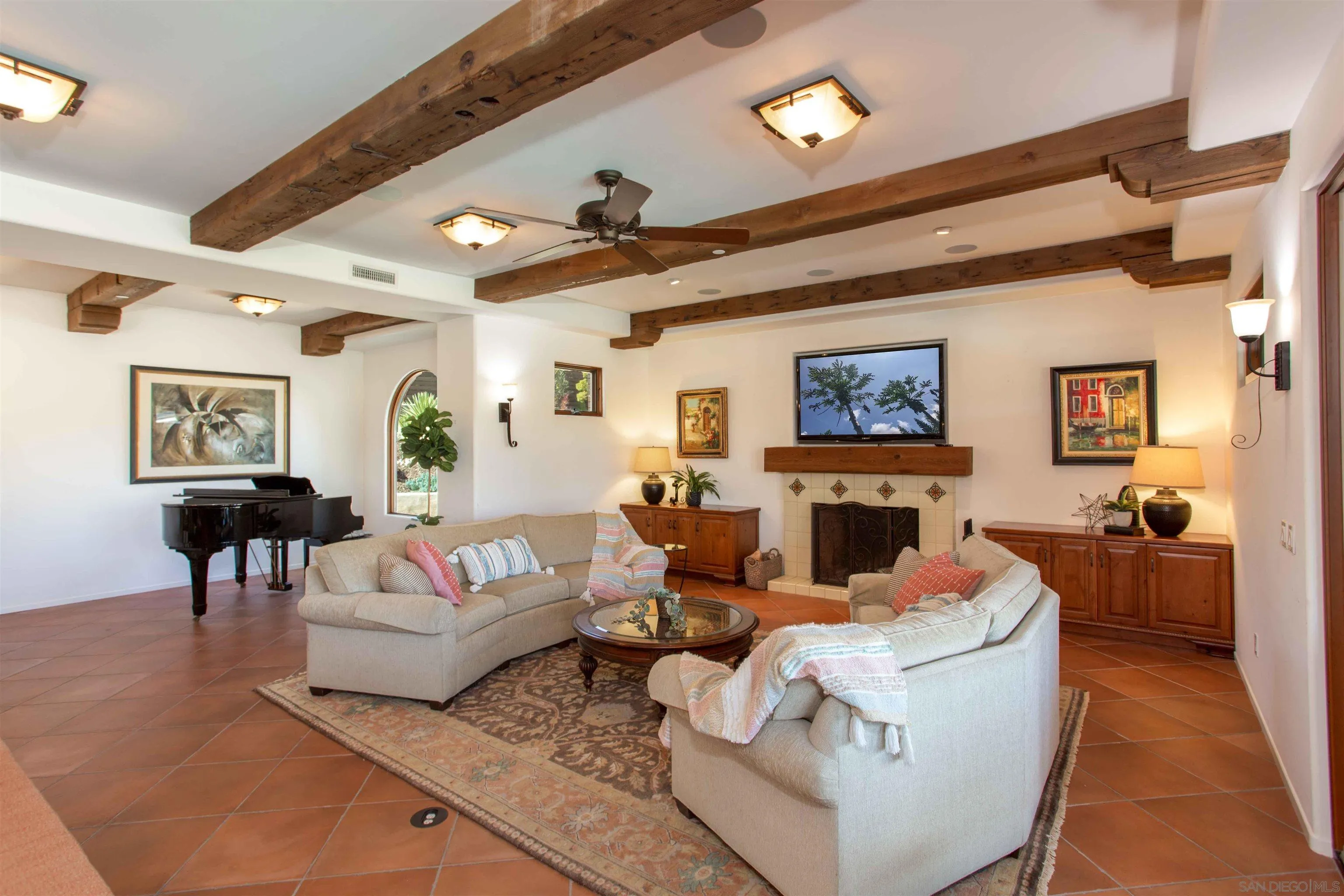 2624 Lone Jack Road Encinitas, CA 92024 - Photo 9 of 37 a living room with furniture and a large window