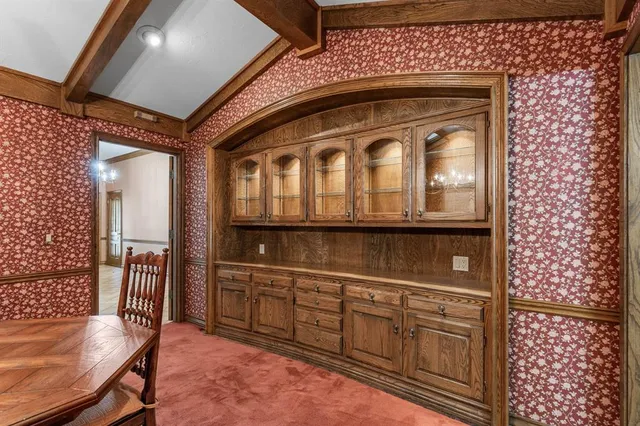 a view of a hardwood & staircase