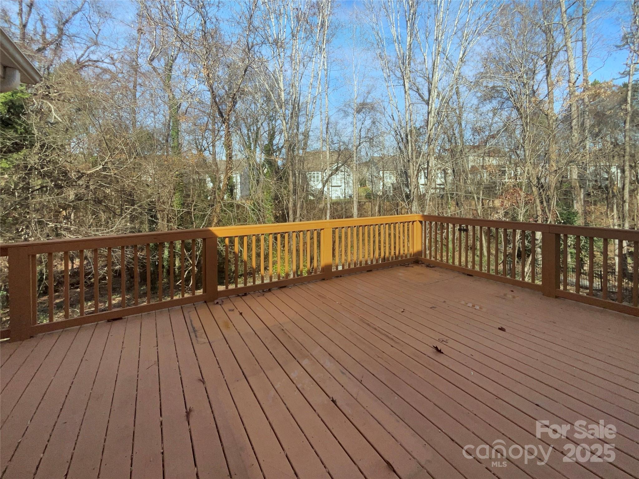 405 St George Road Fort Mill, SC 29708 - Photo 12 of 15 a balcony with wooden floor and trees