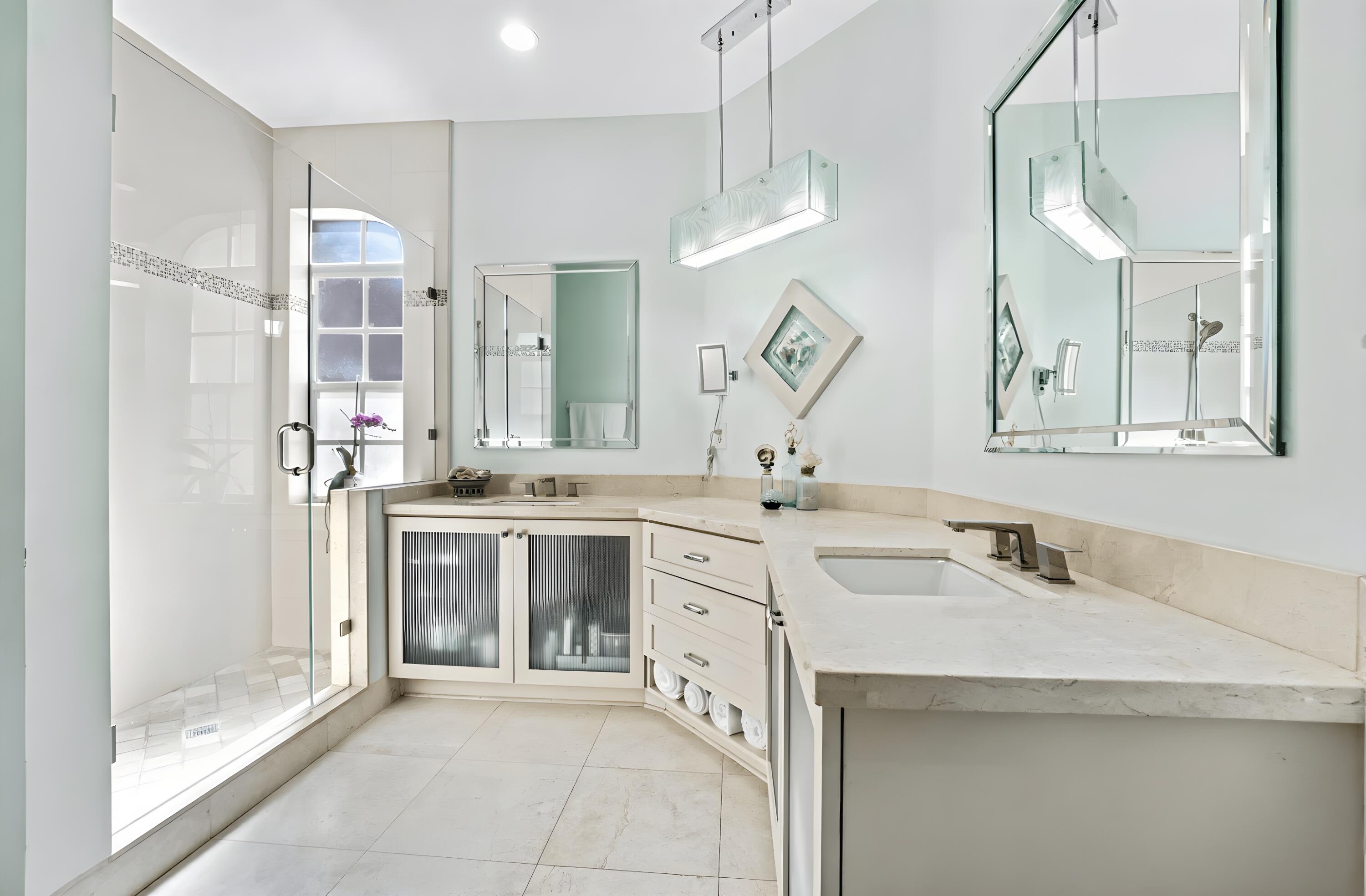 8653 Vía Reale, Unit 49U Boca Raton, FL 33496 - Photo 21 of 44 stager_ai_image bathroom 1