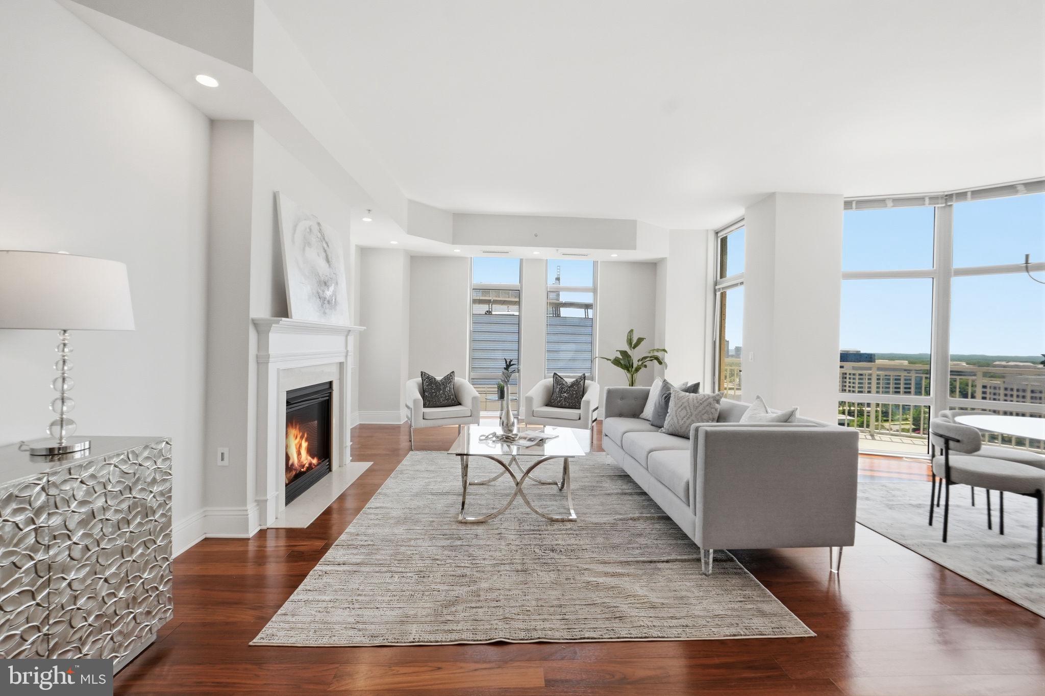 11990 Market Street, Unit 2103 Reston, VA 20190 - Photo 23 of 78 Bright and airy modern living space.