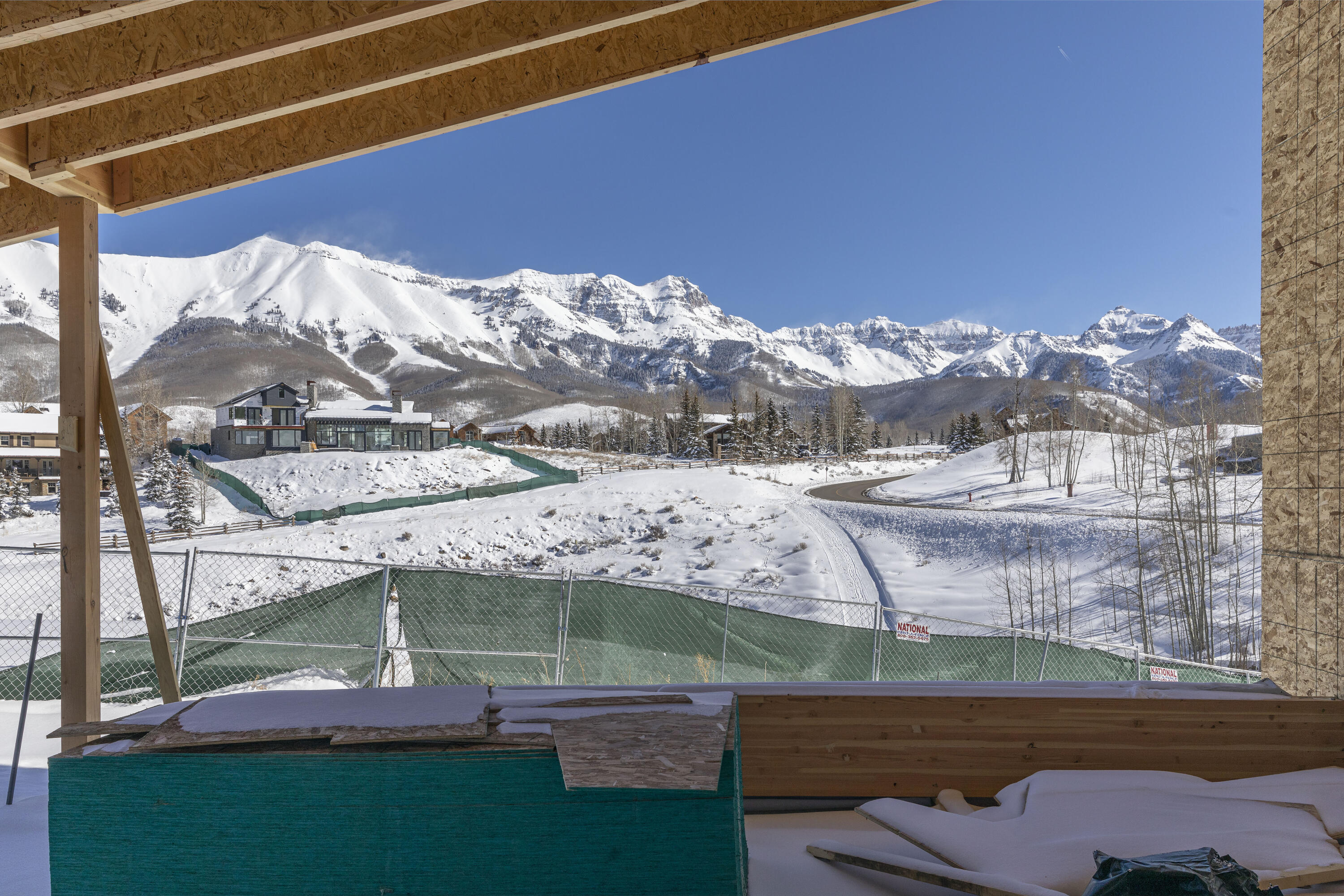 167 Adams Ranch Road Mountain Village, CO 81435 - Photo 15 of 17 a view of a backyard with sitting area