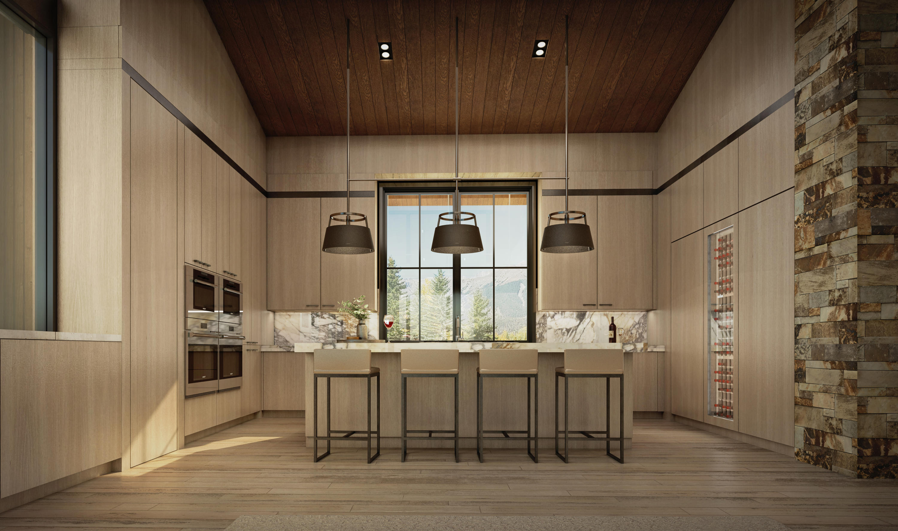 167 Adams Ranch Road Mountain Village, CO 81435 - Photo 6 of 17 a room with stainless steel appliances kitchen island granite countertop a sink and cabinets