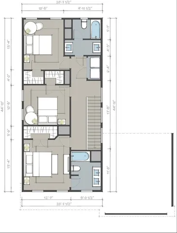 a black and white photo of a living room