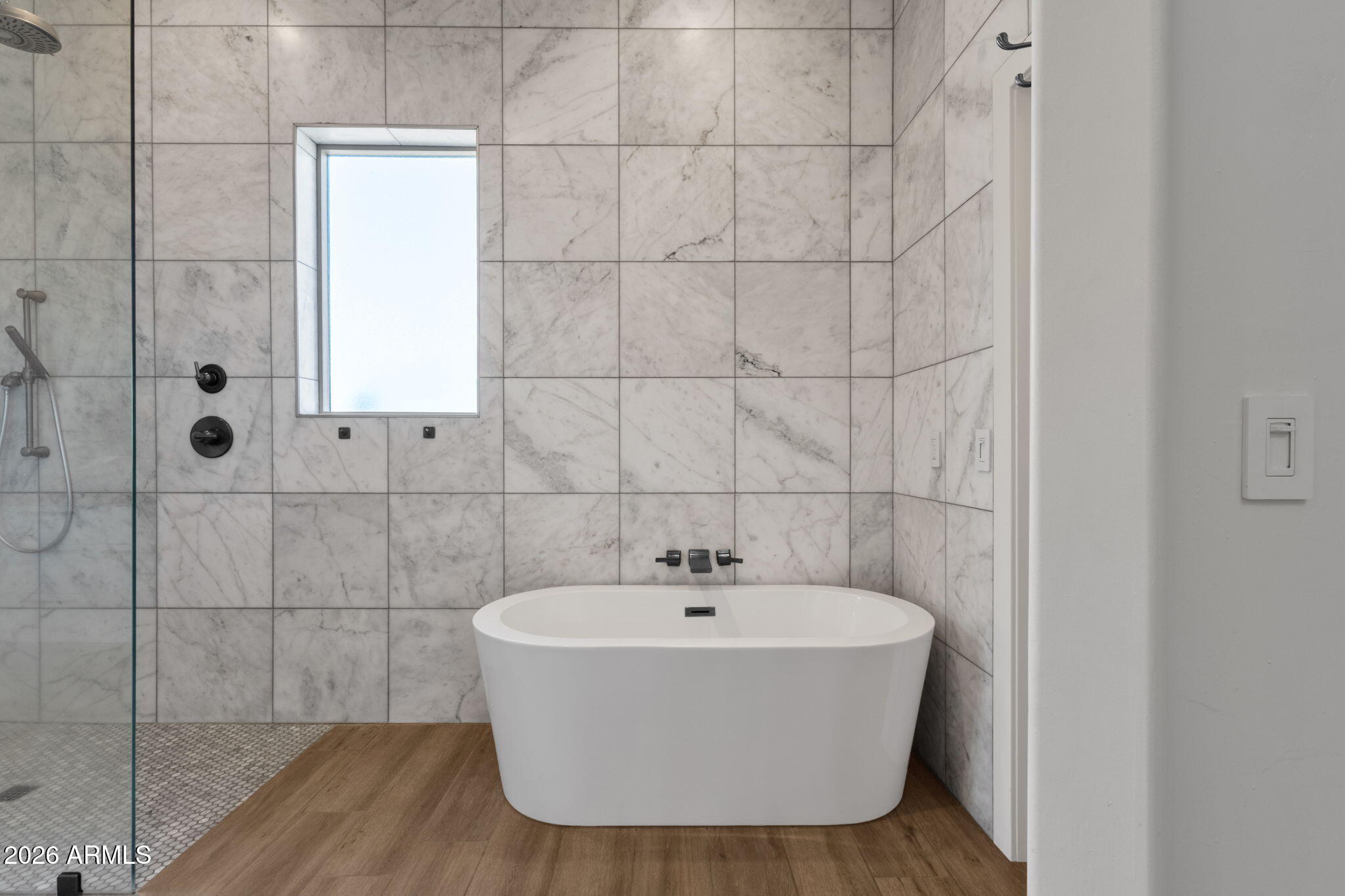 14604 East Peak View Road Scottsdale, AZ 85262 - Photo 26 of 55 a white bath tub sitting in a bathroom
