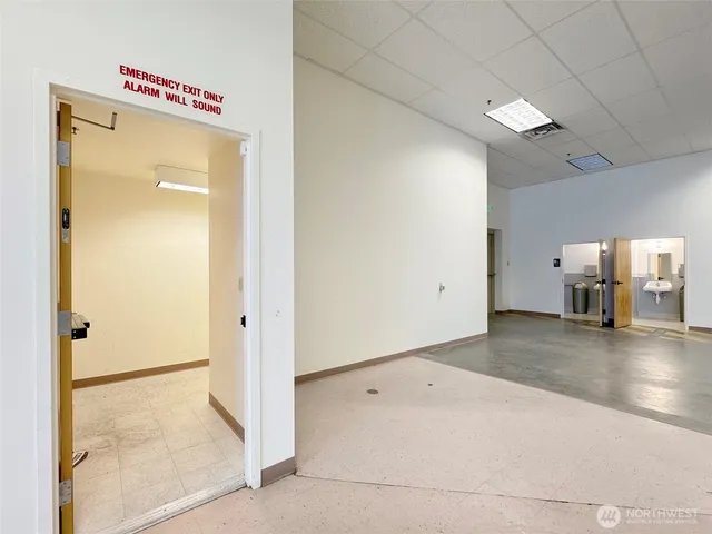 a view of a house with a garage