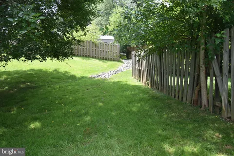 a view of a garden