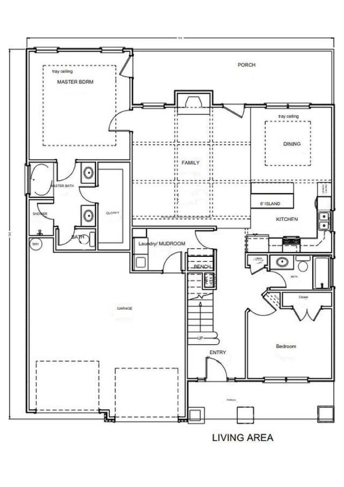 7457 Peytons Rise Way, Unit LOT #36 Georgetown, TN 37336 - Photo 3 of 27 Lot #36 Grasshopper 1st Floor