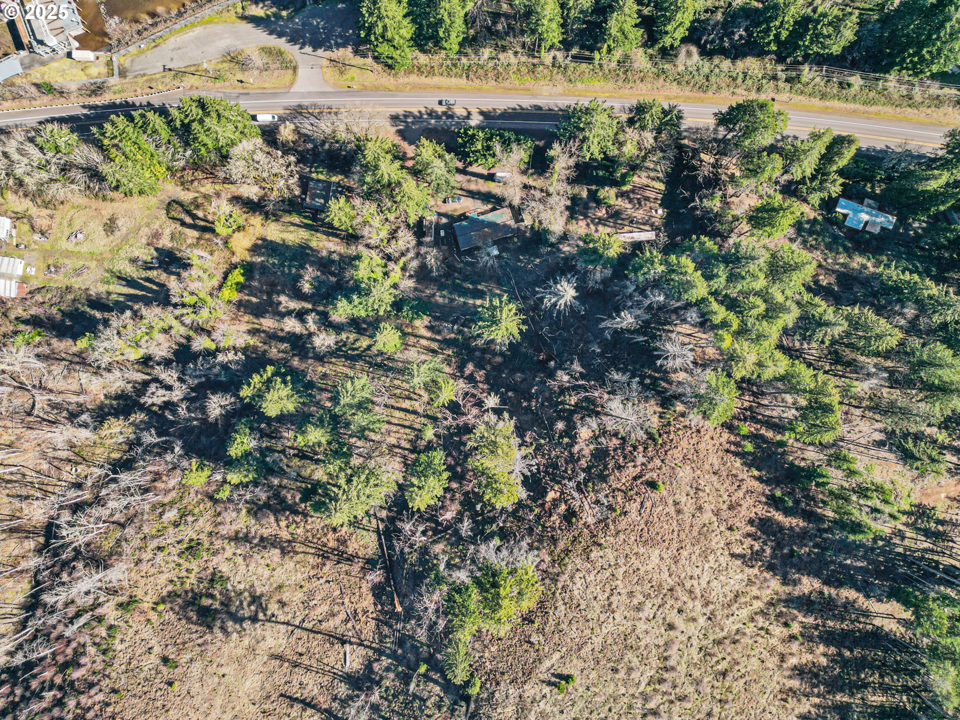 44531 McKenzie Highway Leaburg, OR 97489 - Photo 41 of 48 a view of a lake with a yard